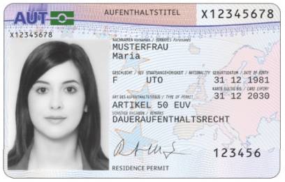 Order high quality Austrian residence permit online
