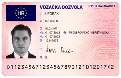 Как да обменяте чуждестранна шофьорска книжка онлайн в Хърватия, Обмен на чуждестранна шофьорска книжка онлайн в Хърватия