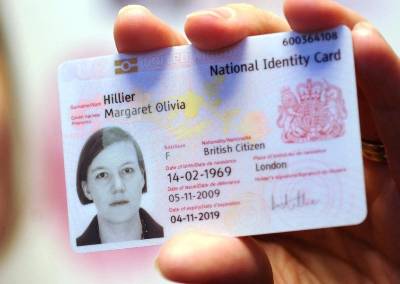 Comprar en línea documentos de identidad británicos post Brexit